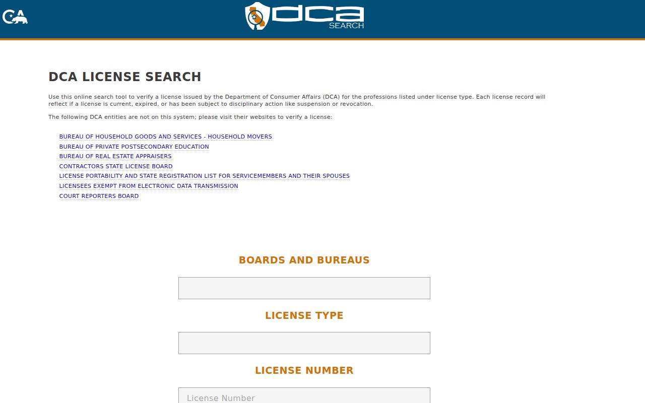 Antioch residents directory California professional license search